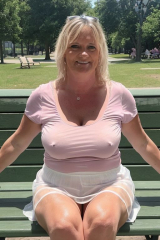 Diane Tanner a Hot Slutty Teacher Exposed in a Public Park 3