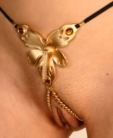 Girls pussy jewelry