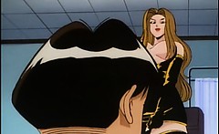 Shemale Hentai Bigcock Fucked A Busty Anime With Didoed In A