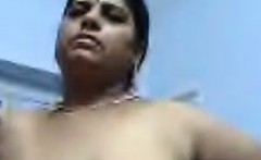 Indian Aunty Showing Off Her Body