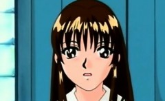 Bondage Hentai Gets Dildoed Ass And Pussy In The Outdoor