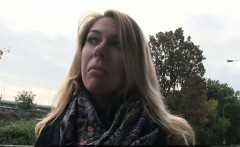 Busty Amateur Blonde Banged In Public Outdoor