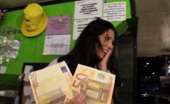 Hot Beautiful Barmaid Alexa Tomas Pussy Fucked For Money