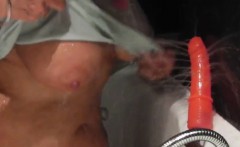 Naughty MILF Getting Wet In The Shower