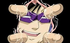 Busty Anime Sex Slave Gets Wet Cunt Fingered Hard