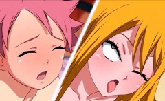 Fairy Tail Xxx - Natsu And Erza... And Lucy!