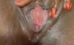 Juicy Ebony Pussy Close Up