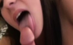 Vintage petite teen swallows cum