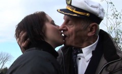 Slutty Teen Fucks Old Man