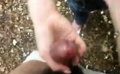 Amazing handjob and public fucking