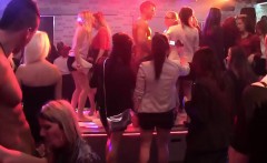 Club Girls Go Wild With Big Rods