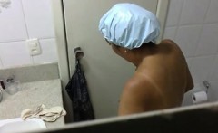 Voyeur REAL Hidden Cam in Moscow Shower