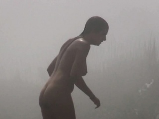 Slutty real nudist beach voyeur video
