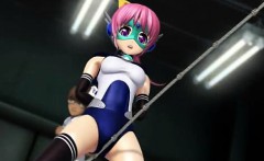 3d Superheroine Captured By Men!