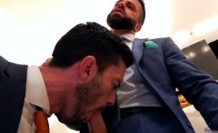 Latin gay fetish with facial