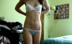 Skinny Teen Masterbates On Cam