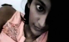 Webcam Solo With An Indian Chick Flashing Her Tits