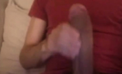 Boy Monster Thick Cock Jerk