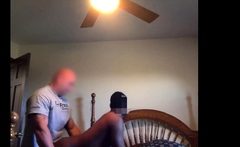 SkinHead White Thug Bare Pounds Black Bitch