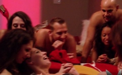 Pole Dancing In A Wild Swinger Party