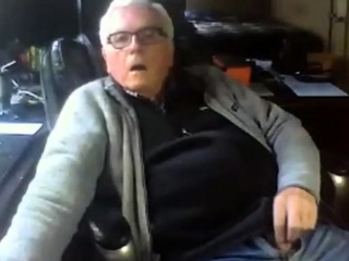 grandpa jerking off