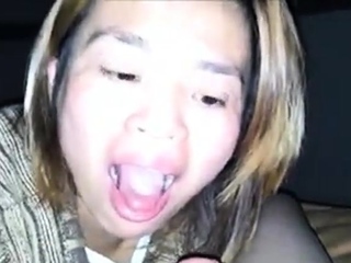 chinese girl swallow