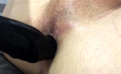 Twink Fucks His Tight Virgin Hole With Dildo Amateur