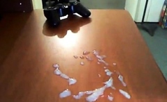 Big Curved Black Donkey Dick Blowing Some Jizz