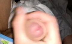 Twink Cumming His Wet Diaper