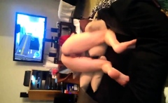 Hot Redhead Shakes Ass While Gaming