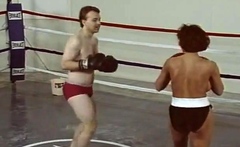 Catfight Nude Male Vs Female Mixed Naked Boxing