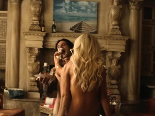 Lily James in various sex scenes