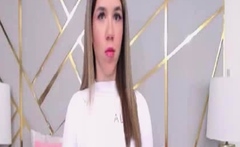 Good Looking Woman Showing Herself And Rubbing Pussy