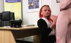 Femdom Secretary Fucked By Small Cock