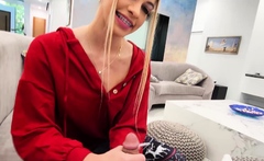Stepsister wants her stepbrother to entertain her