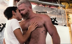 Cain Marko pounding Damiens tight asshole