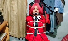 indo cosplay bondage