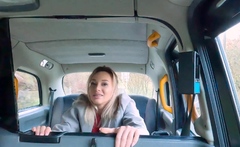 Fake Taxi Beautiful woman in red lingerie getting fucked