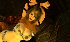 Ashley Graham-Ada Wong - Leon ! Over here [HunicornD]