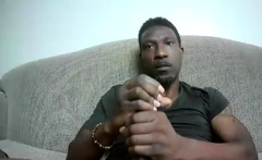 Solo Black Gay Masturbation Jerk Off