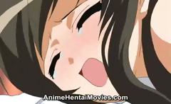 Hentai Girl Having An Orgasm With Dick And Vibrator -