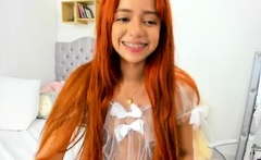 Small Titted Teen Redhead Fucked