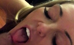 Amateur girlfriend homemade pov blowjob