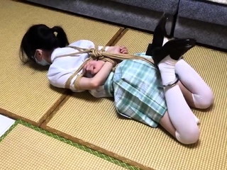 chinese hogtie and vibrator