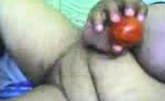 Fat, Busty Indian Bbw Rubs Her Pussy