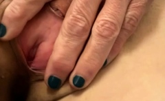 hot amateur blonde close up masturbation HD