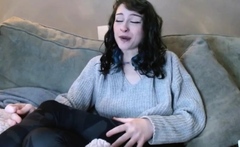 Tattoed Amateur Webcam Girl Hot Dildo Action Masturbation