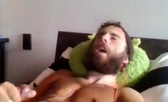 Moaning Masturbating Man
