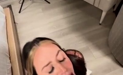 Gives Handjob To A Big Cock