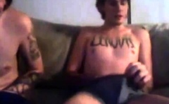 Twink Twins Masturbating On Webcam